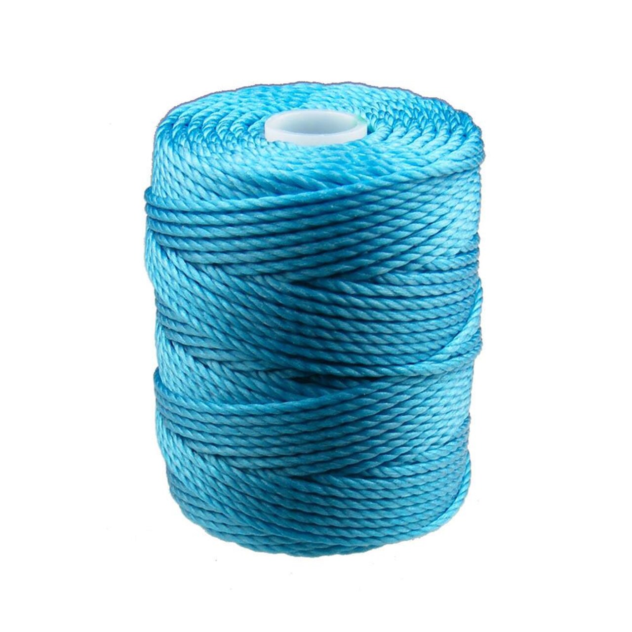 C-Lon Tex 400 Heavy Weight Bead Cord, Cyan ,1.0mm, 36 Yard Spool